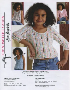 #3256 Scoubidu Girls' Sweaters