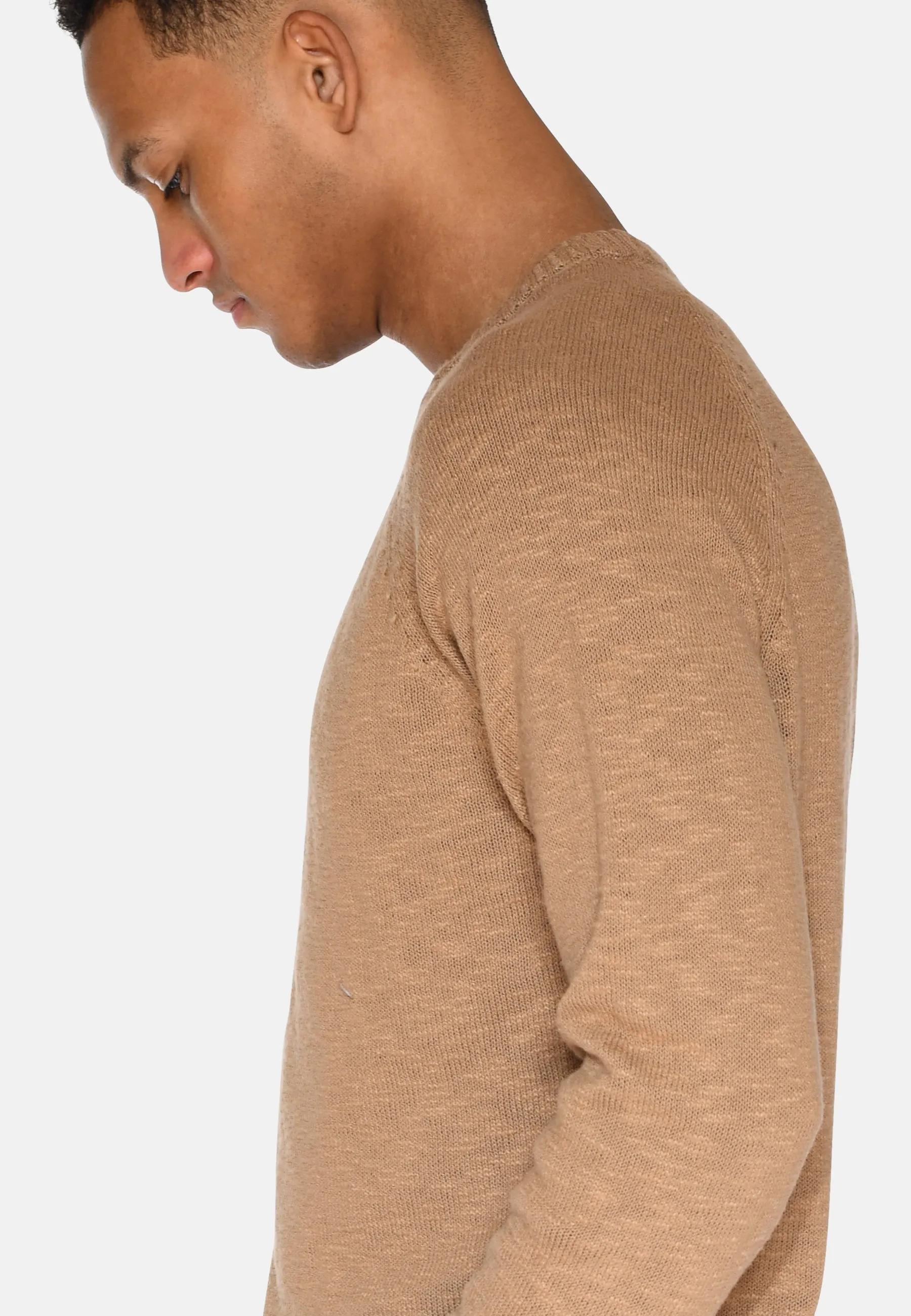 Alfredo reg jumper 4178 - Shitake
