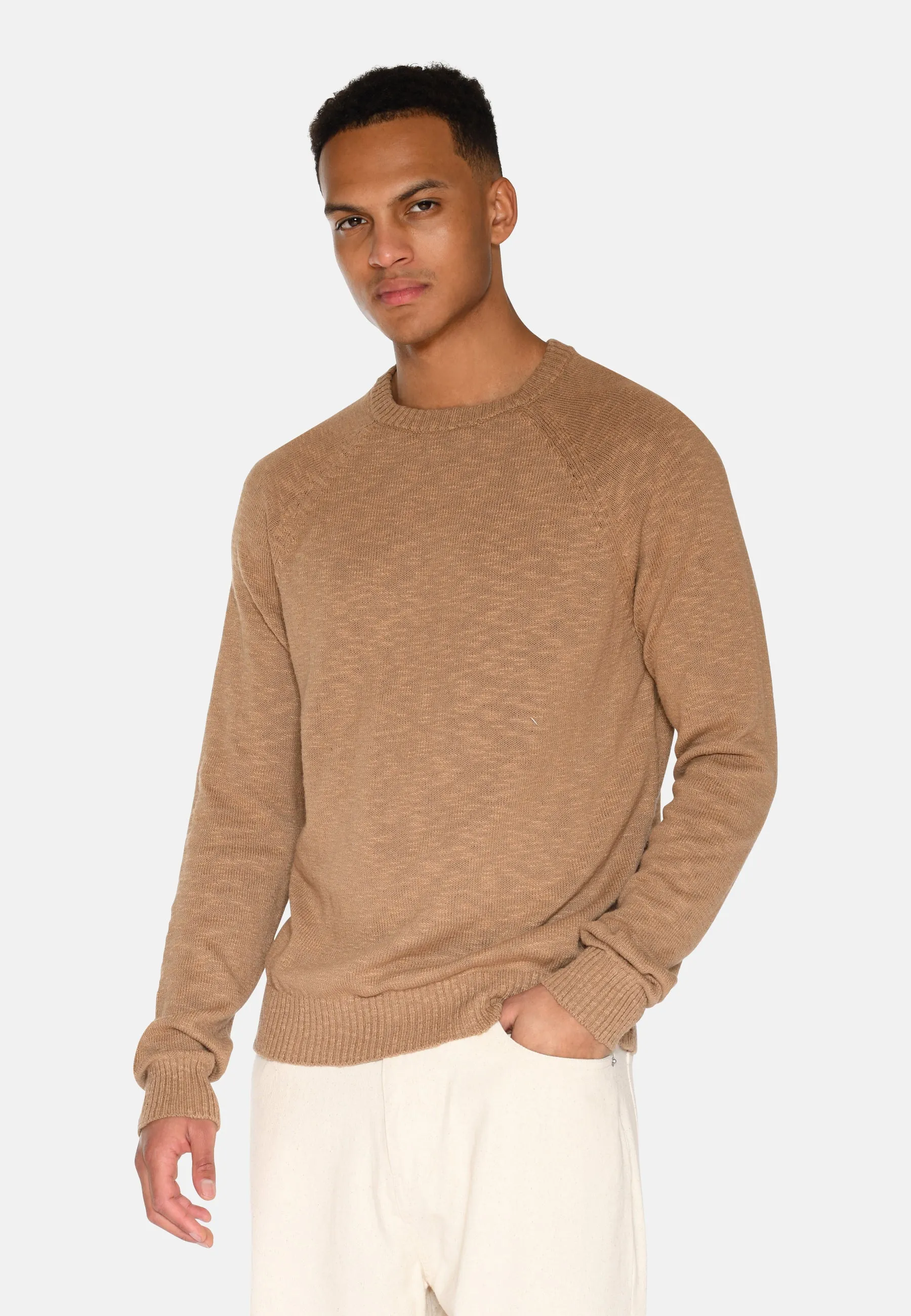 Alfredo reg jumper 4178 - Shitake