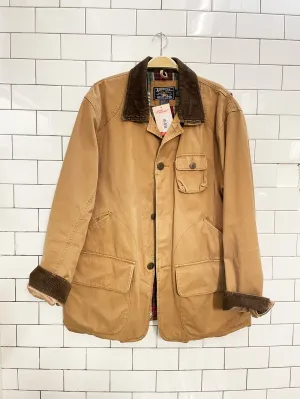 american living corduroy collar twill chore coat