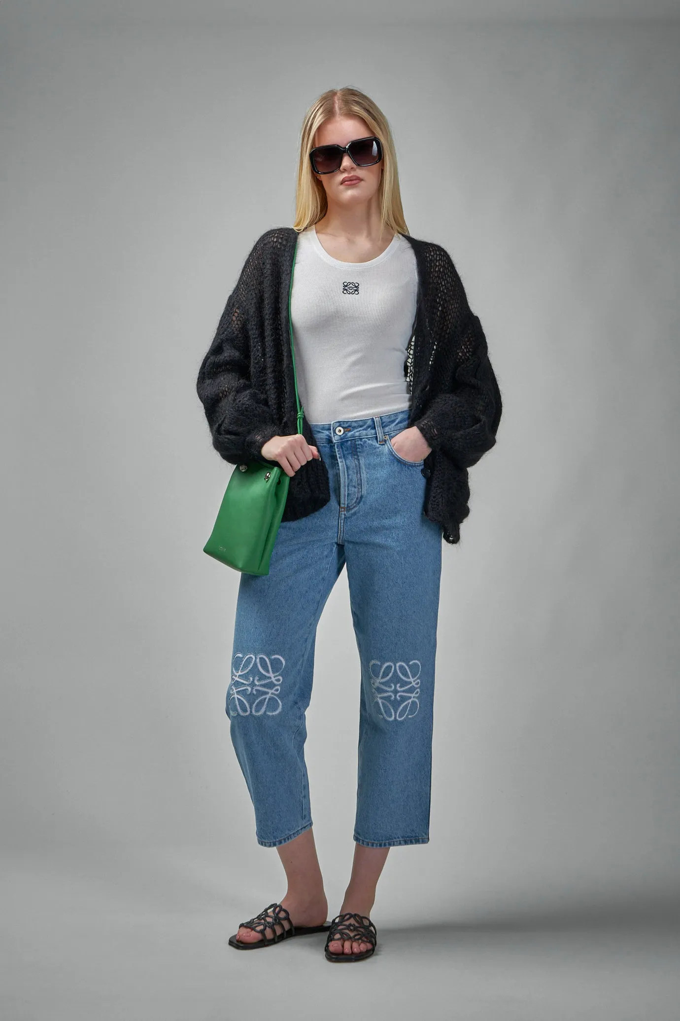 Anagram Cardigan in Mohair