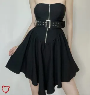 Apocalypse Strapless Belted Dress