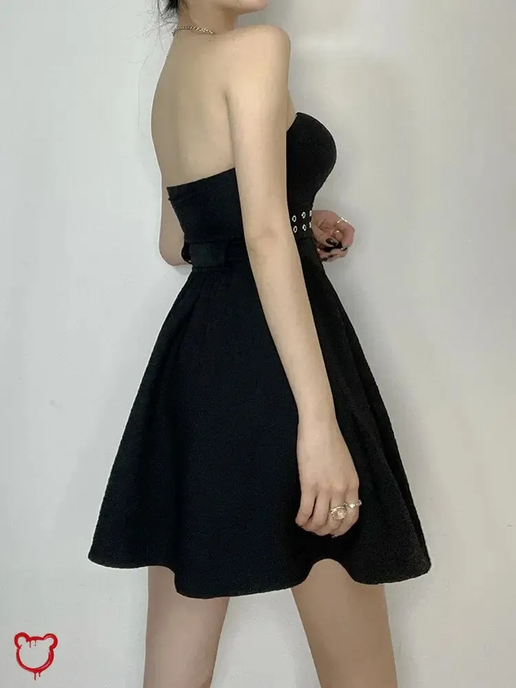 Apocalypse Strapless Belted Dress