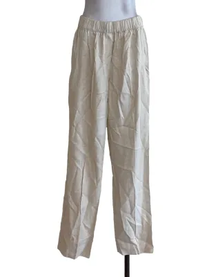 Beige Twill Pants