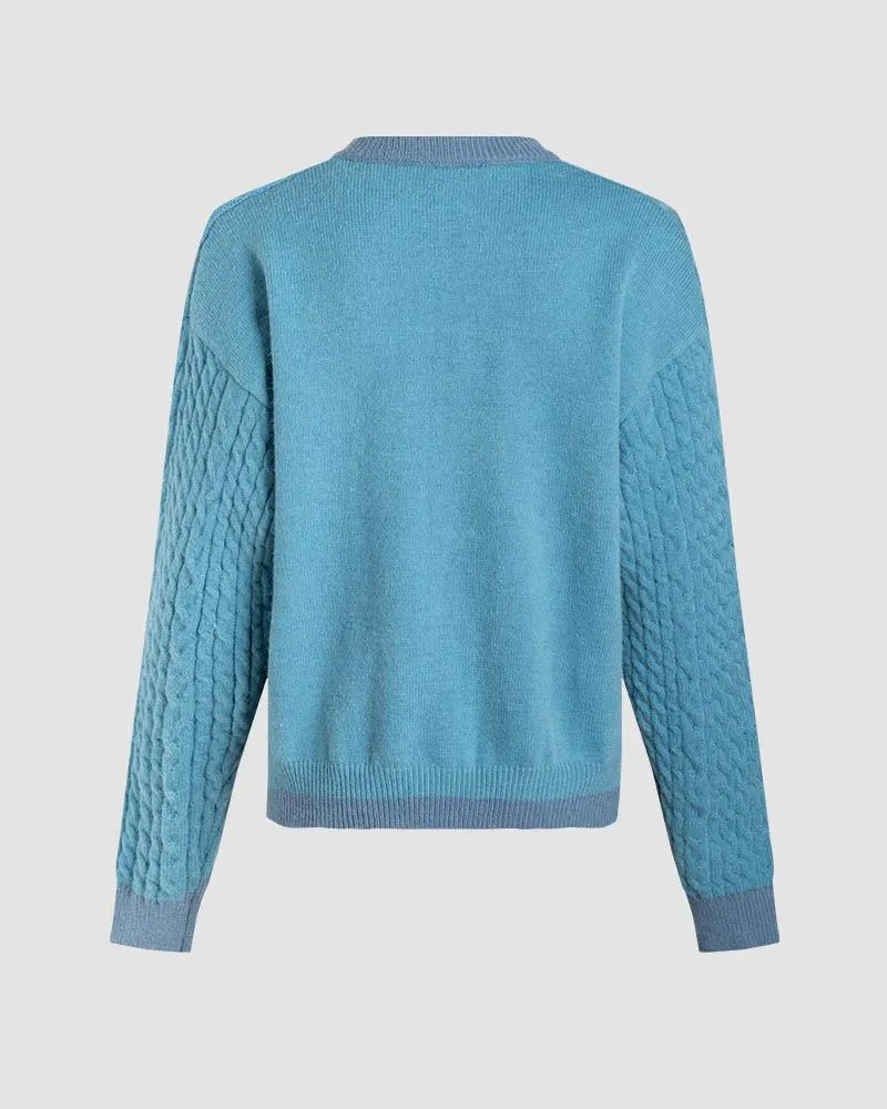Bellcairn Hare Cable Knit Jumper