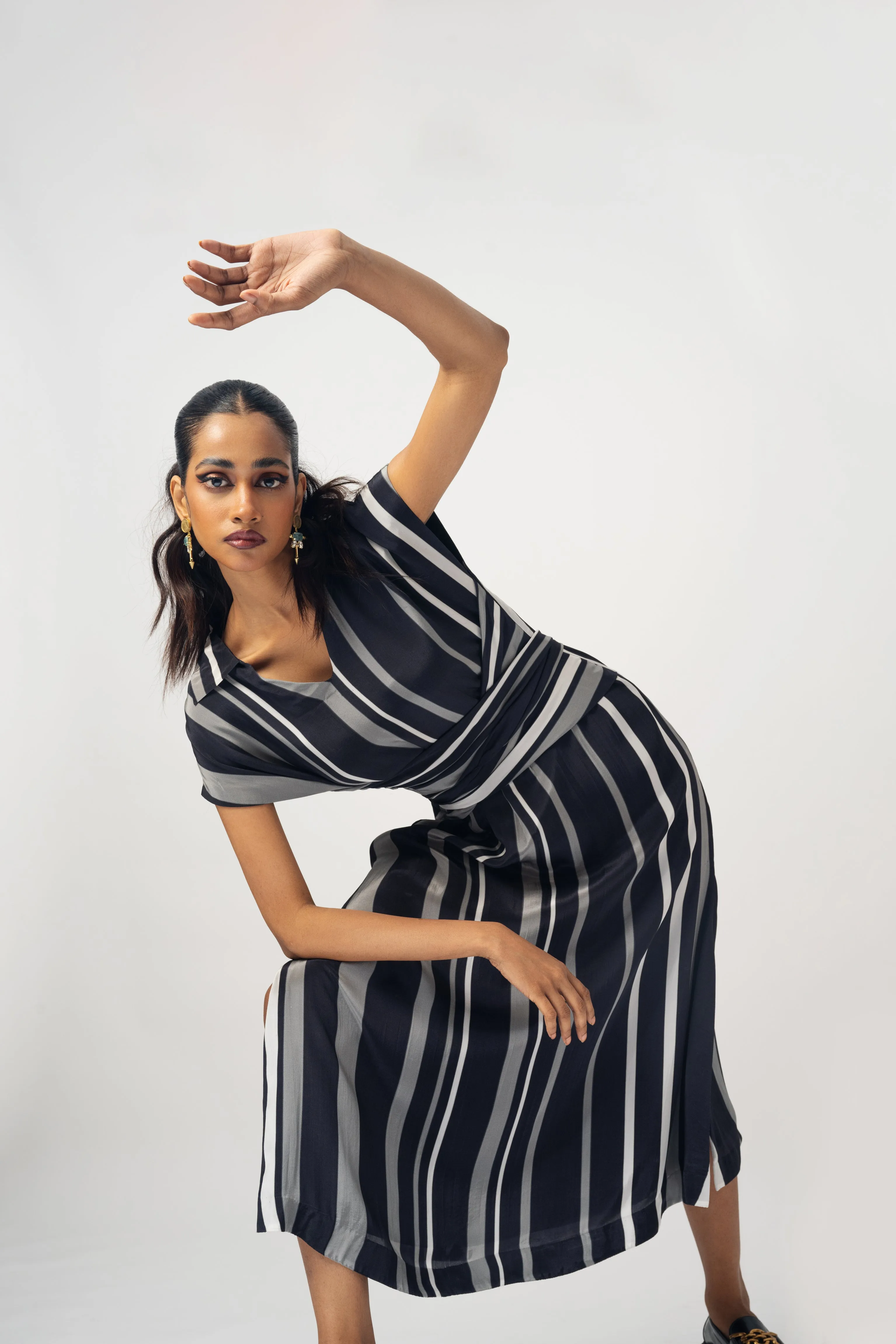 Belted dress