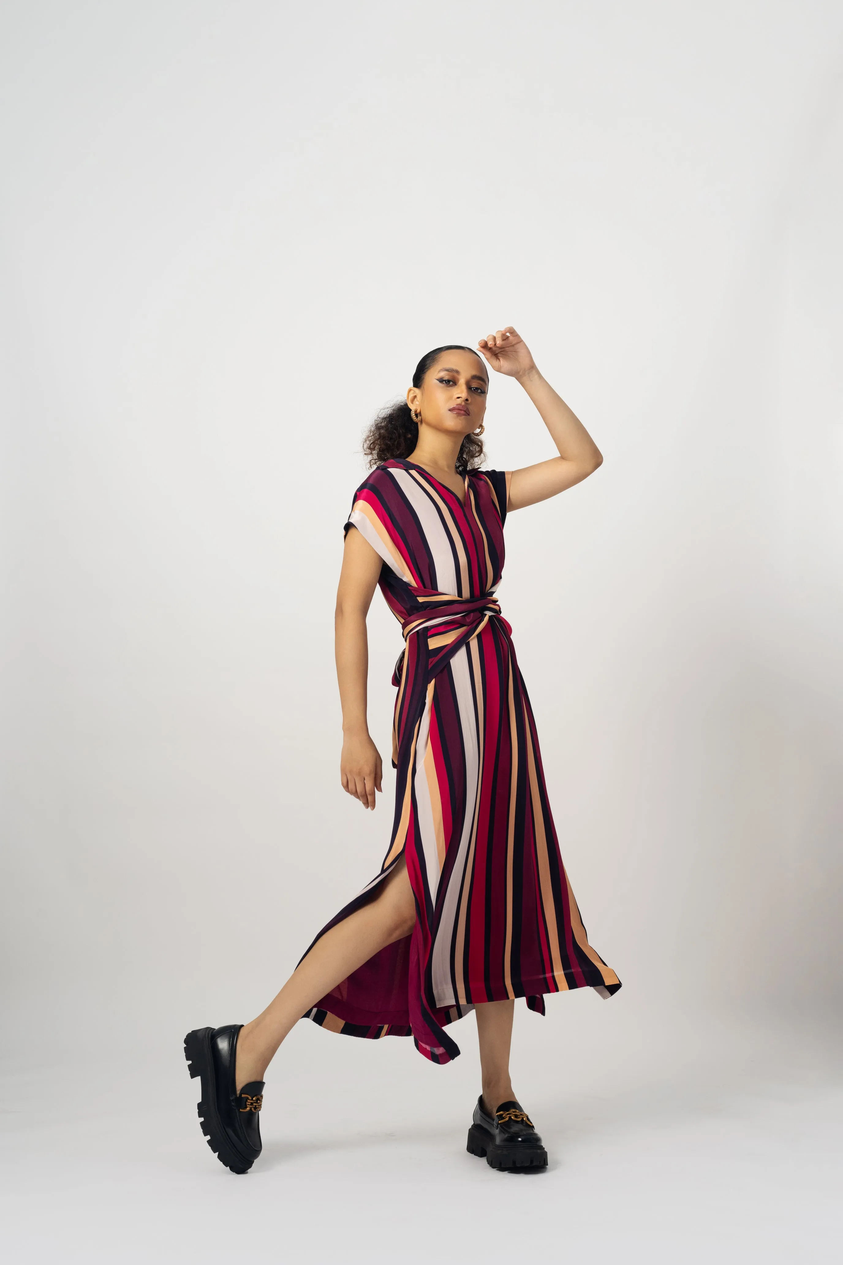 Belted dress
