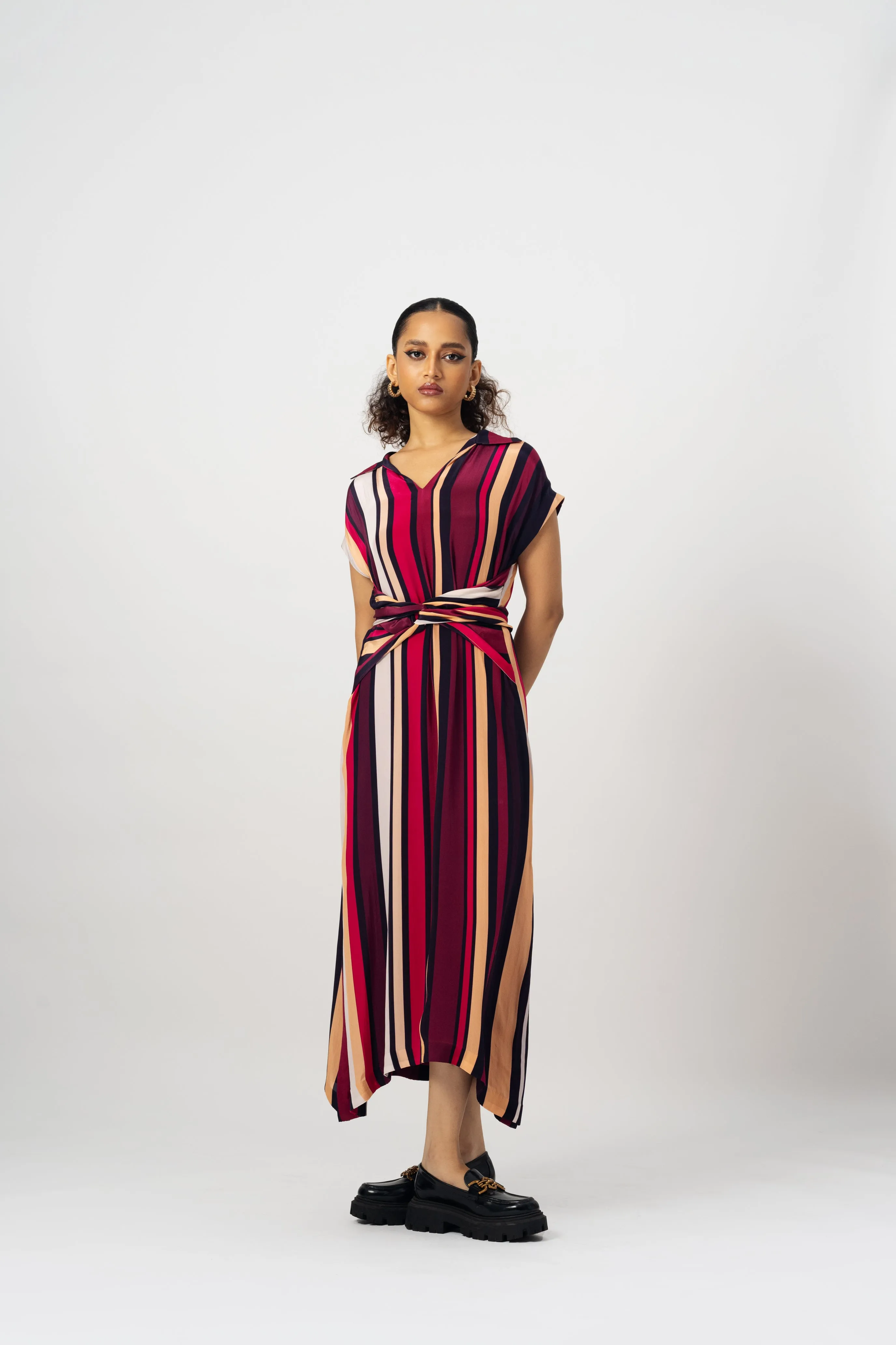 Belted dress