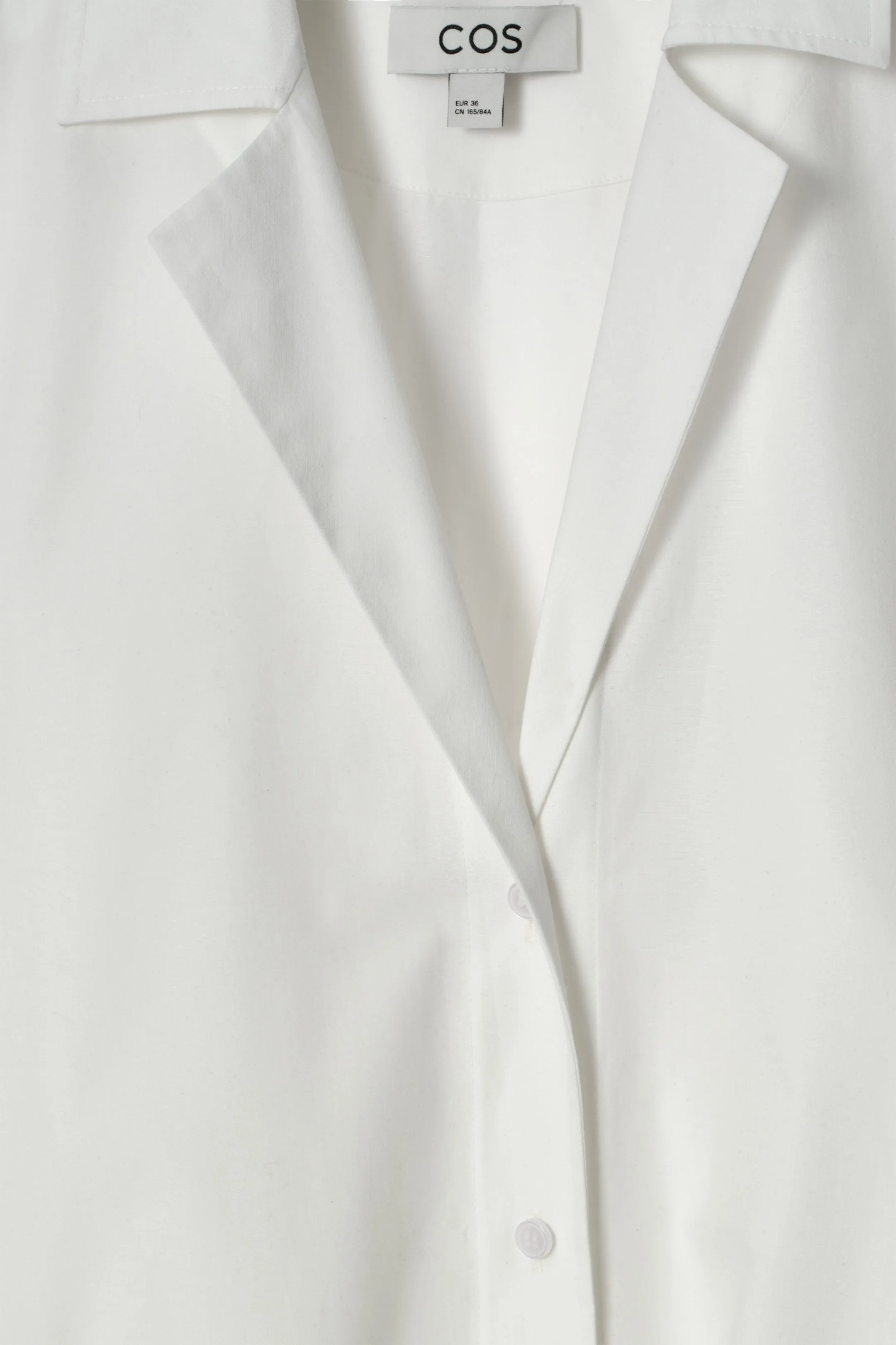 Belted Short-Sleeved Midi Shirt Dress