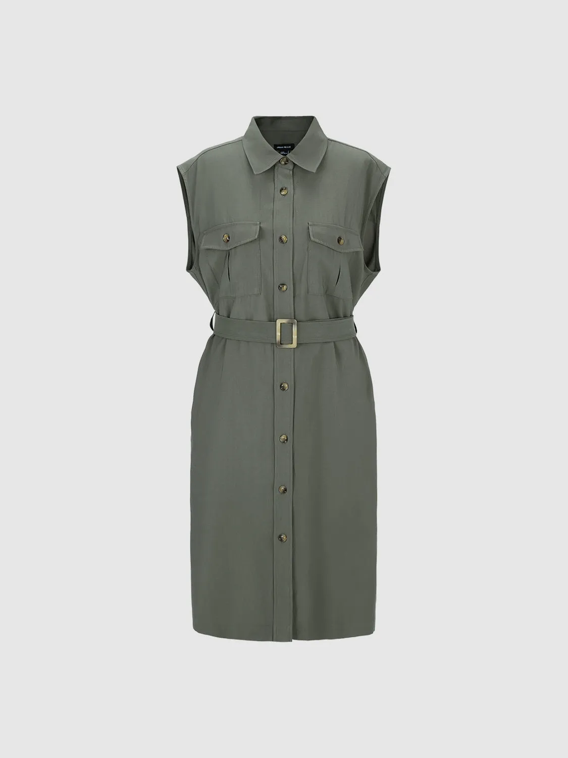 Belted Straight Dresses