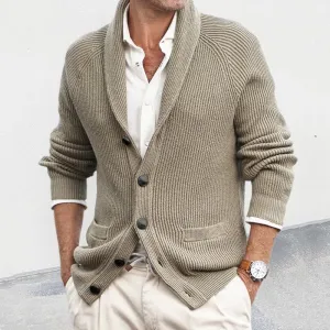Benjamin | Knitted Men's Cardigan for Fall/Winter