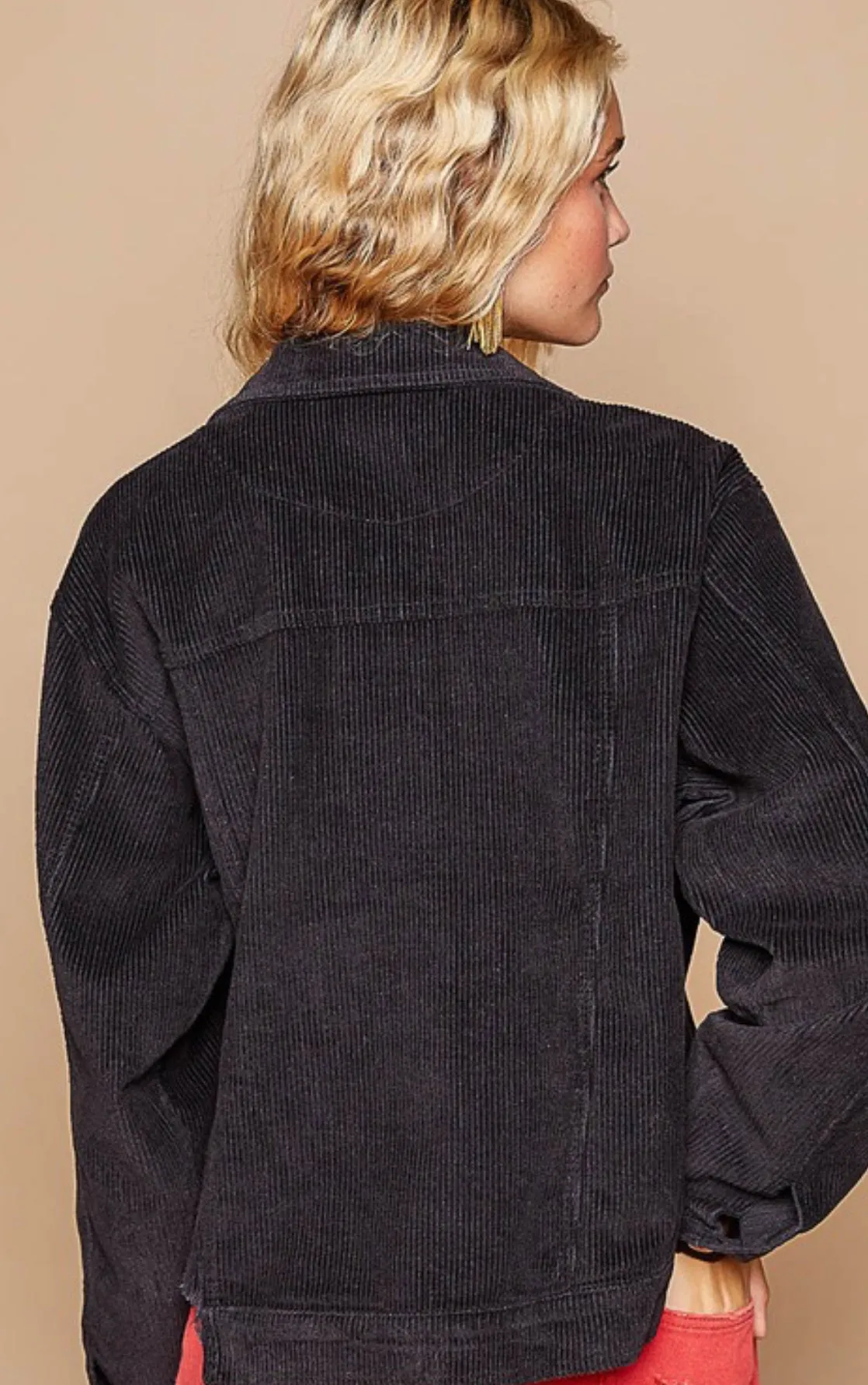 Black Corduroy Jacket