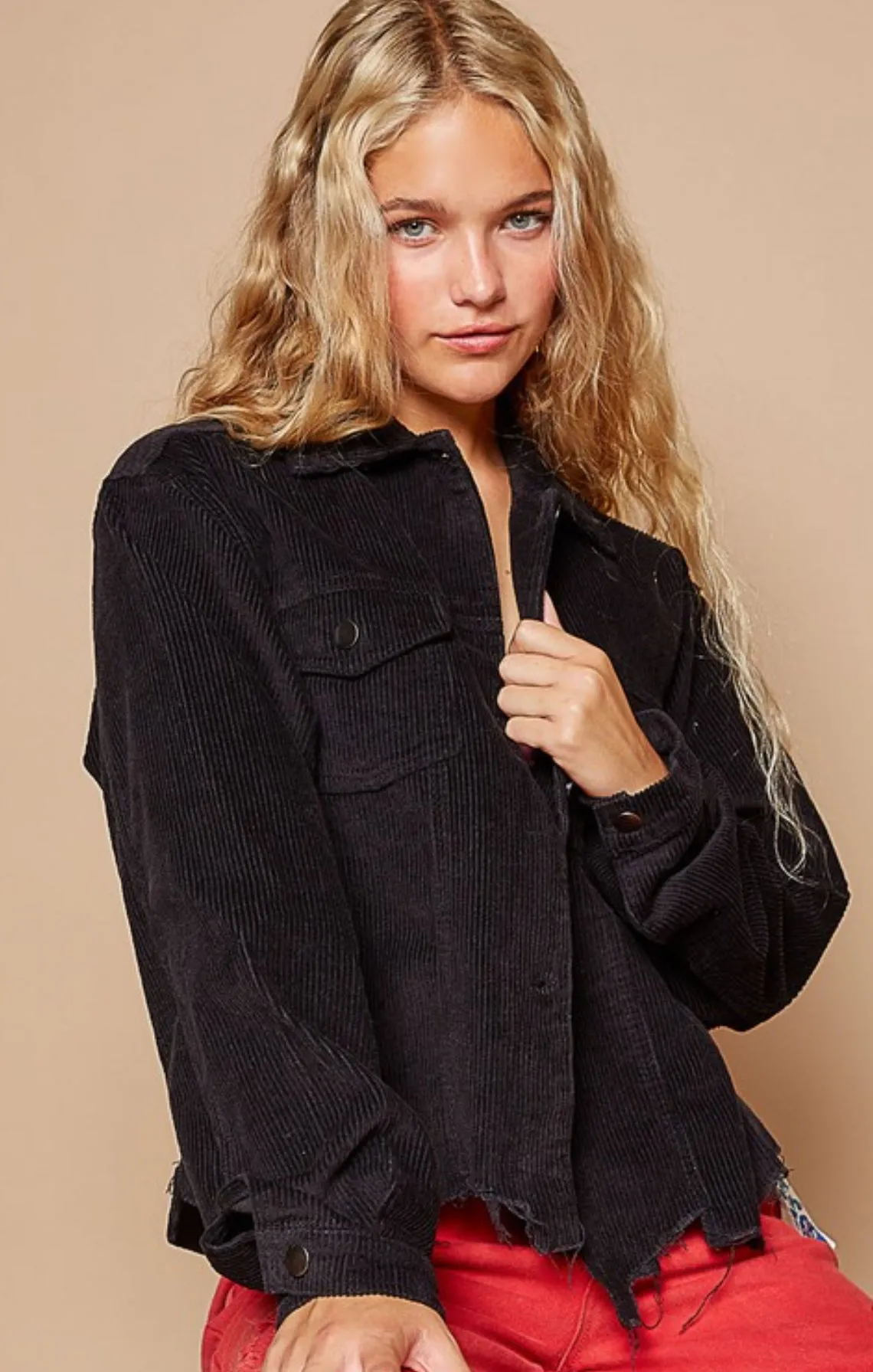 Black Corduroy Jacket