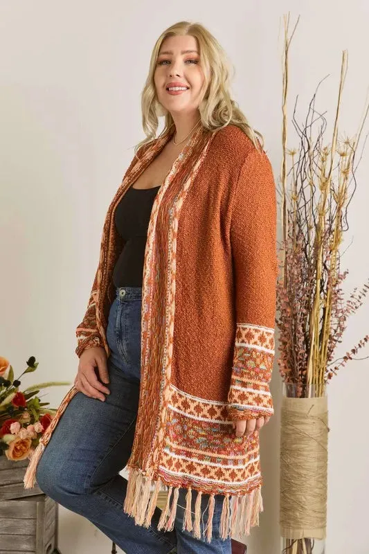 Bonnie Fringe Cardigan