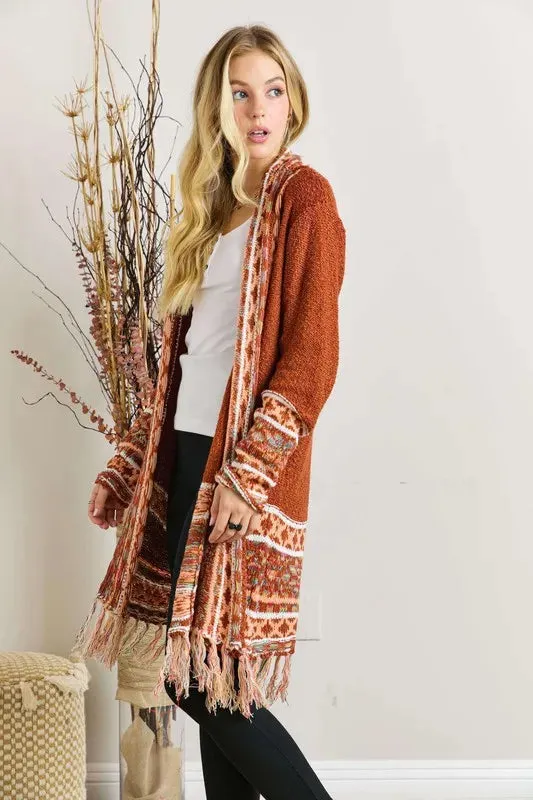 Bonnie Fringe Cardigan