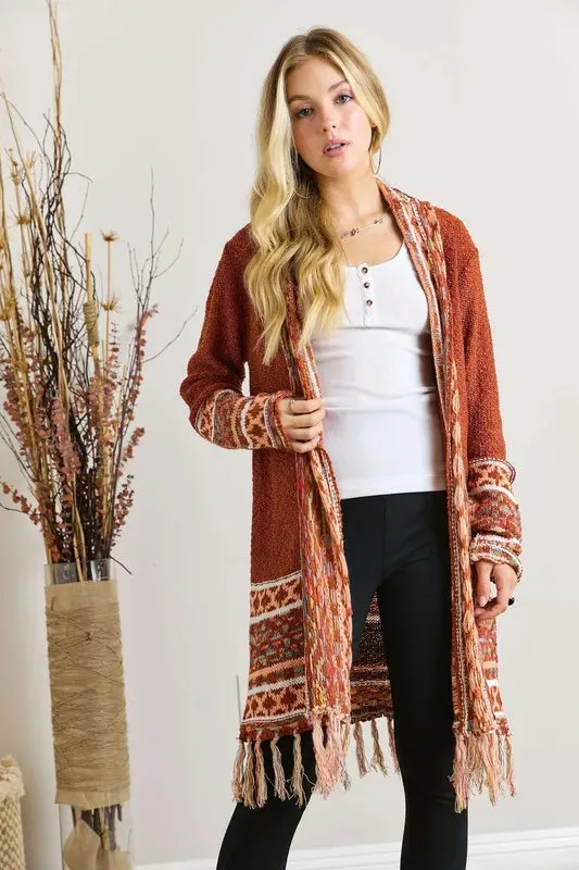 Bonnie Fringe Cardigan