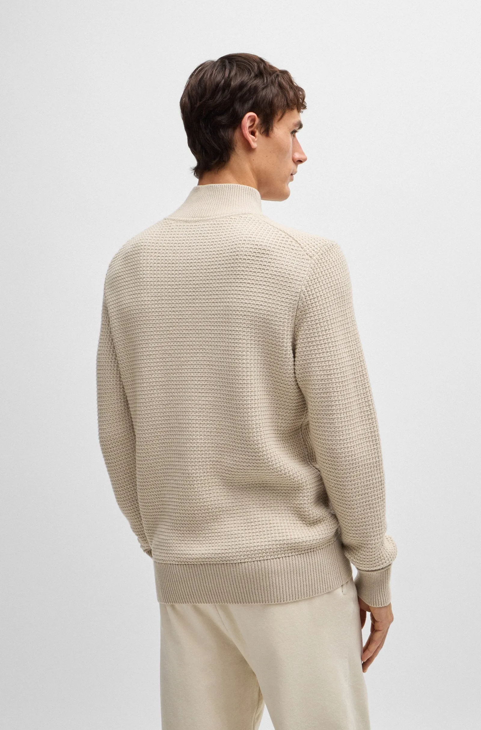 BOSS Sweaters Regular Fit in Cotton Mix - H-EMAURELIO 10265478 01-50526833