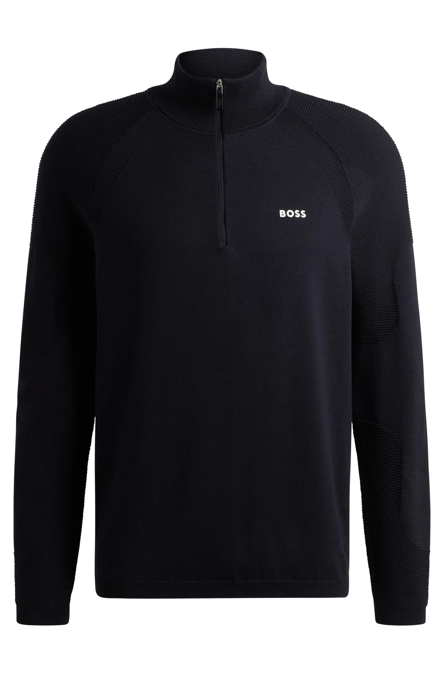 BOSS Sweaters Regular Fit in Cotton Mix - PERFORM-X_QZ 10252224 01-50498525