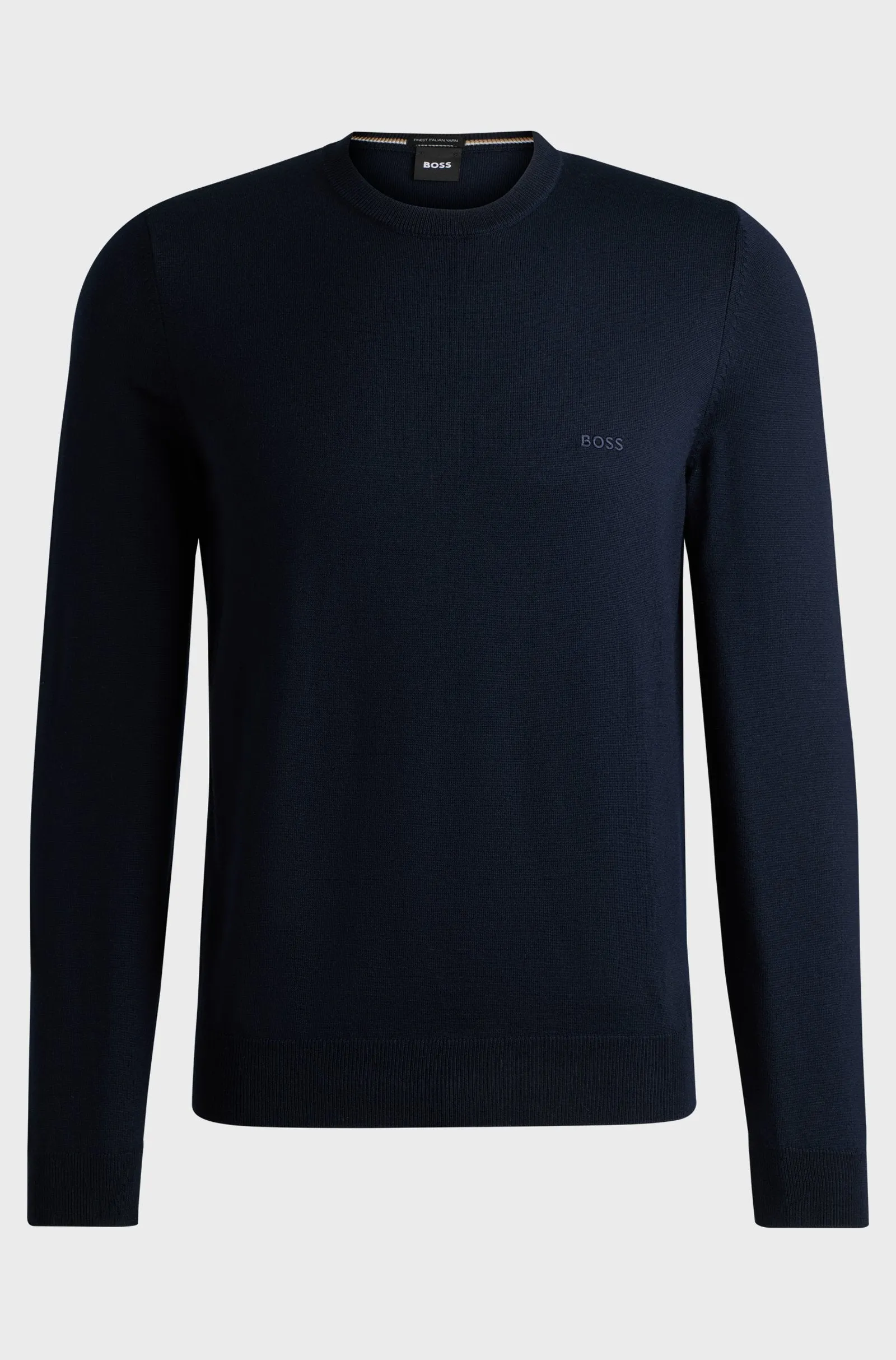BOSS Sweaters Regular Fit in Wool - BOTTO-L 10243935 01-50476364