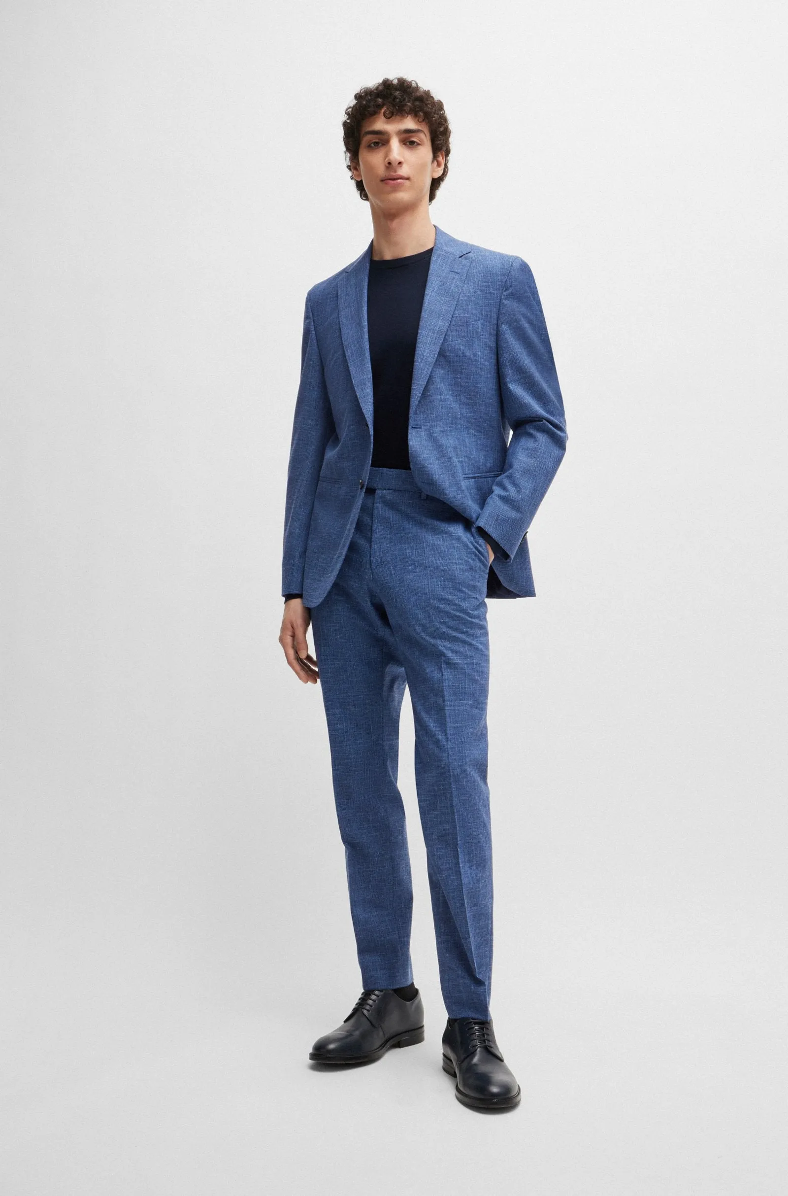 BOSS Sweaters Regular Fit in Wool - BOTTO-L 10243935 01-50476364