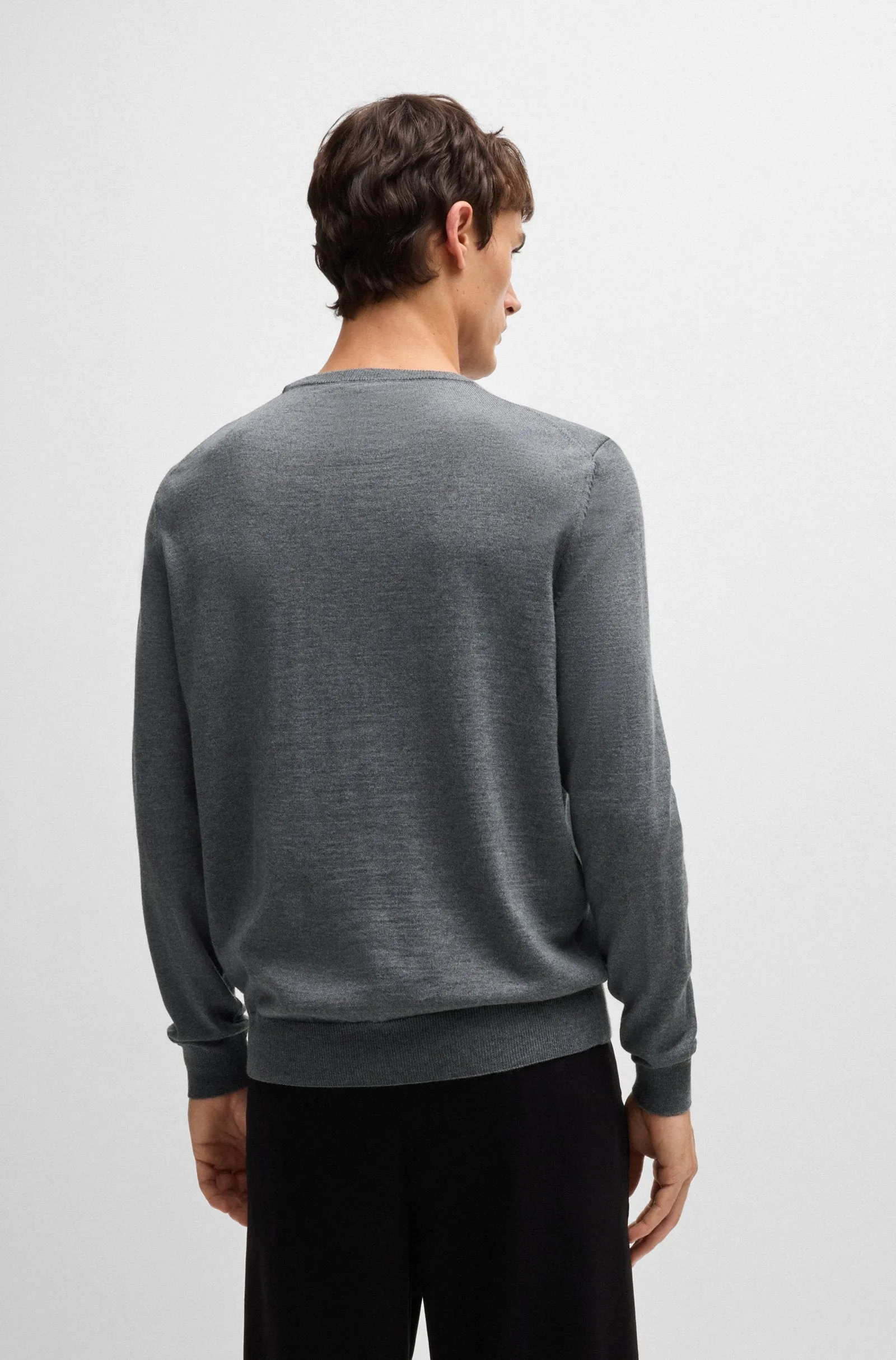 BOSS Sweaters Regular Fit in Wool - BOTTO-L 10243935 01-50476364