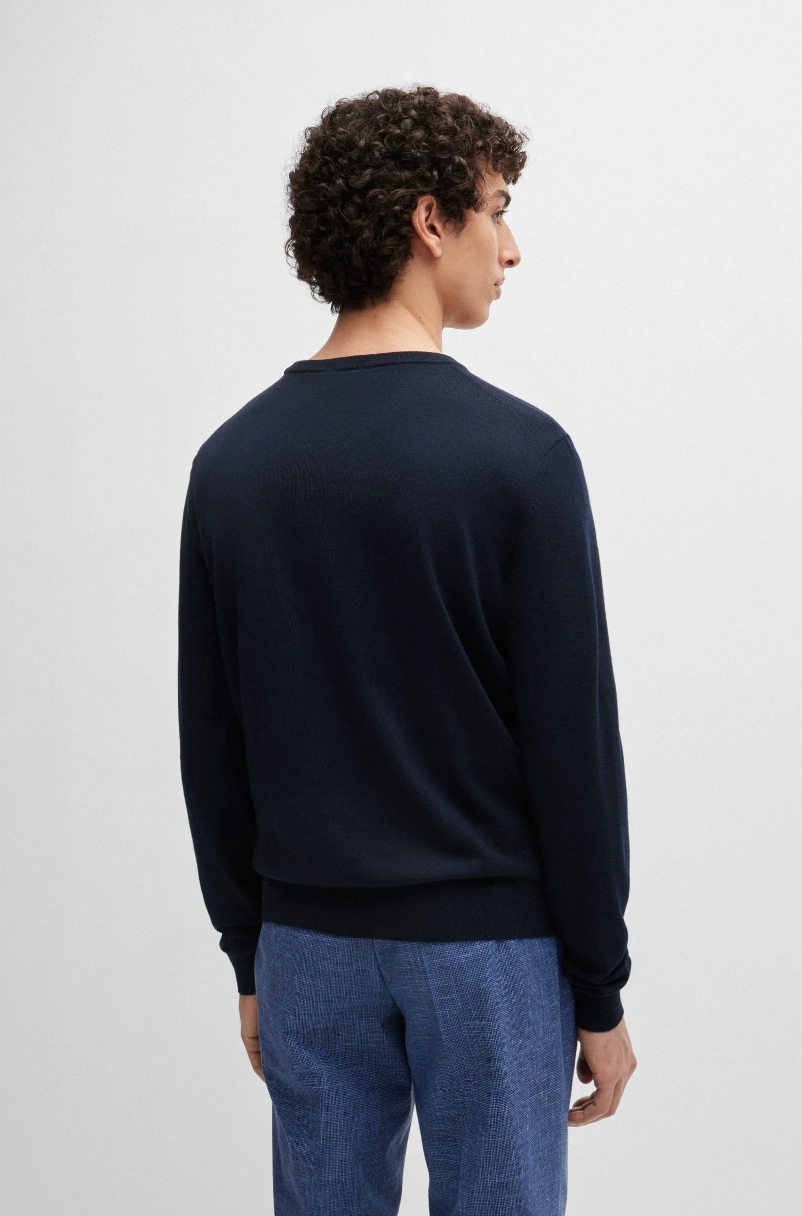 BOSS Sweaters Regular Fit in Wool - BOTTO-L 10243935 01-50476364