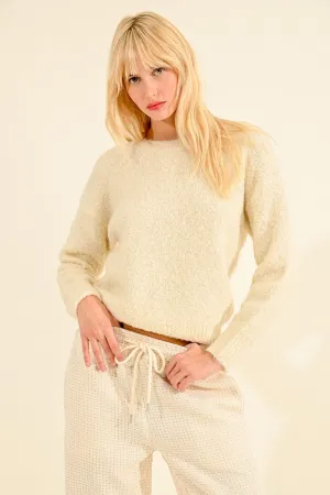 BOUCLE KNIT SWEATER