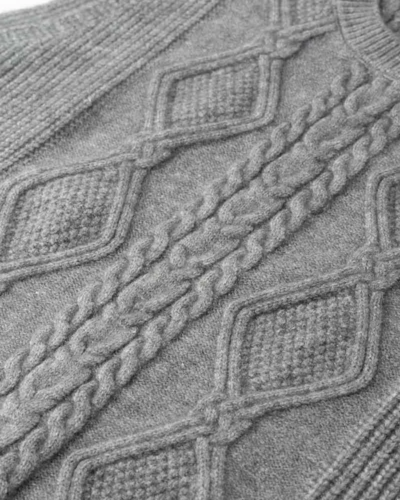 Braeylee Cable Knit Sweater Vest