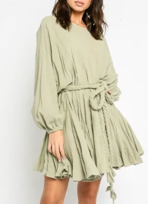 Braided Belt dress
