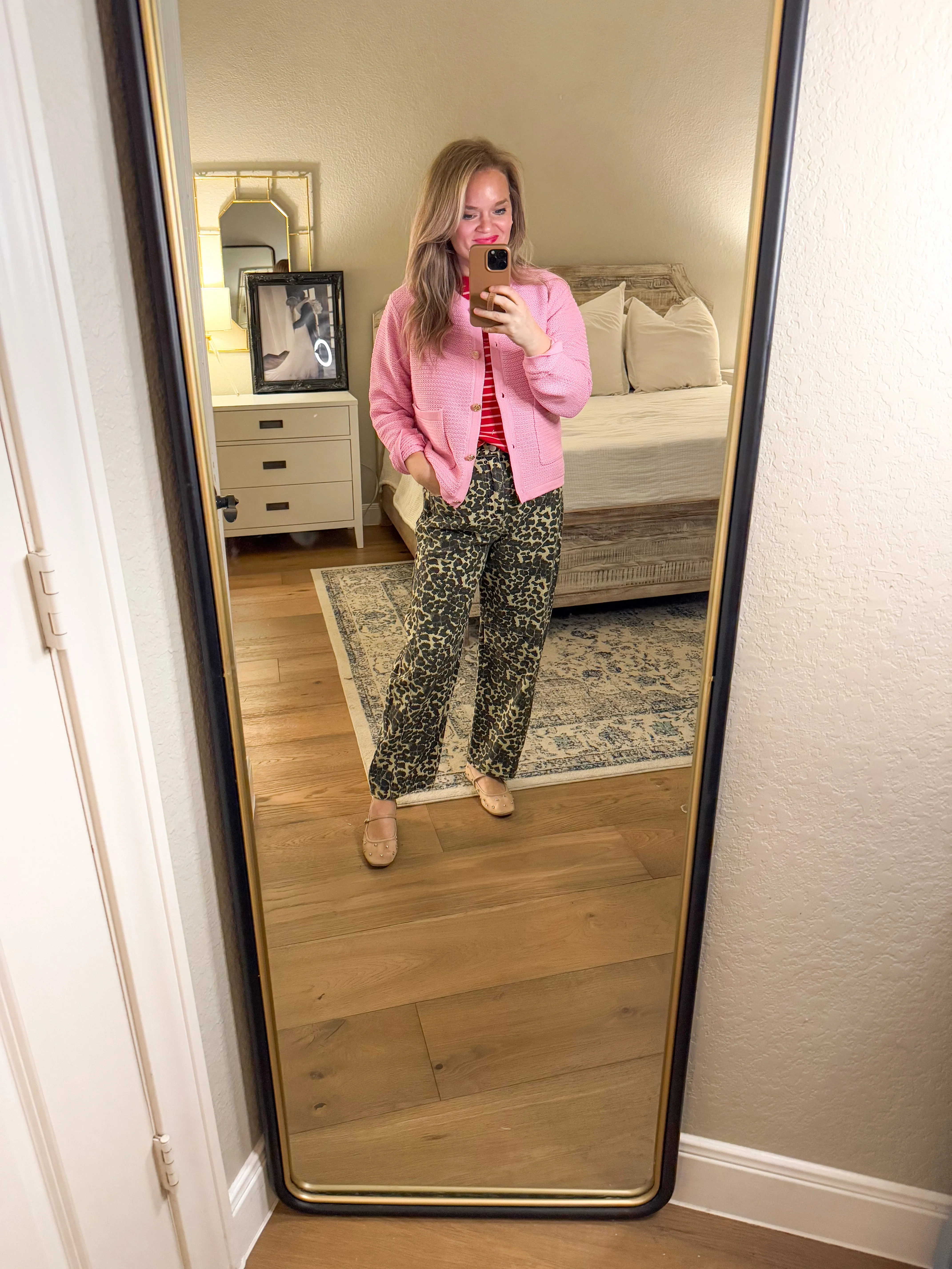 Bubblegum Pink Knit Cardigan