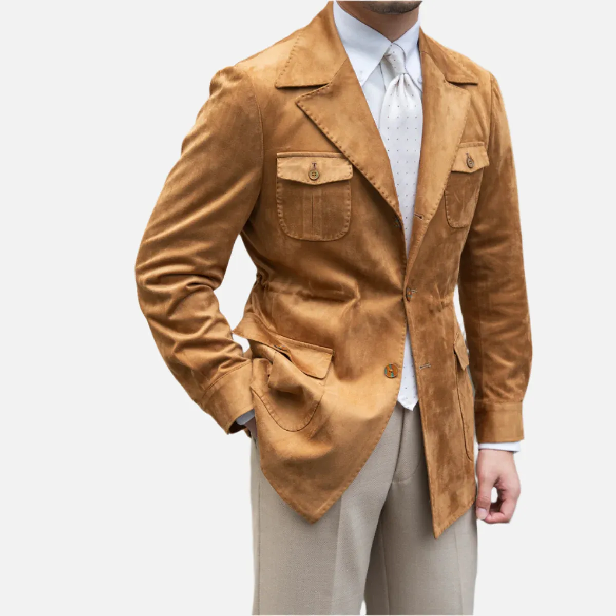 Buenos Aires Men's Suede Jacket
