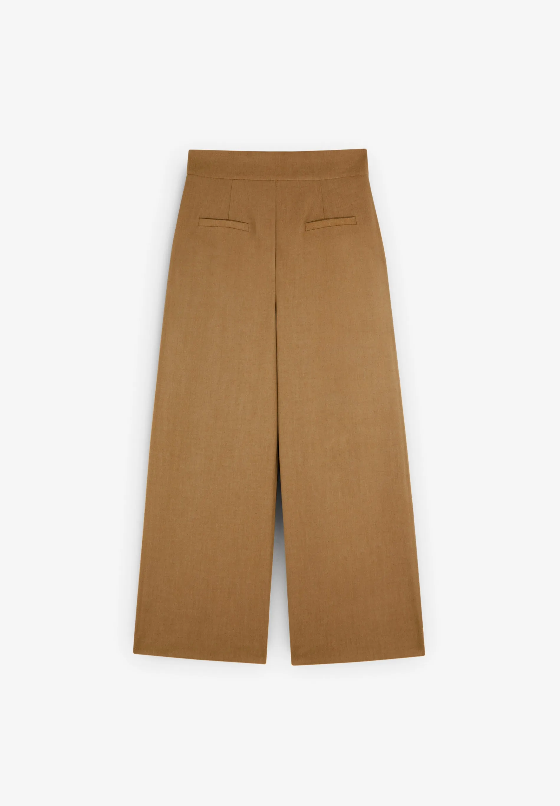 CALÇAS CULOTTES COM PINÇAS