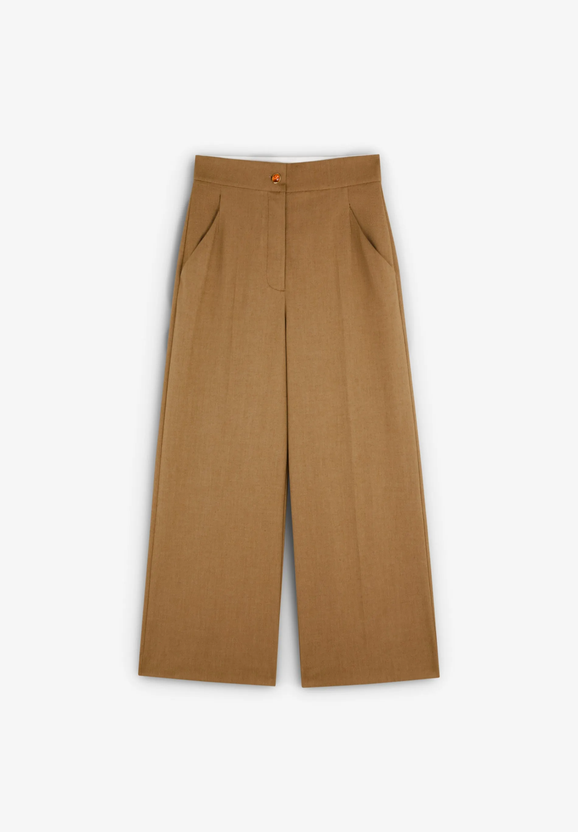 CALÇAS CULOTTES COM PINÇAS