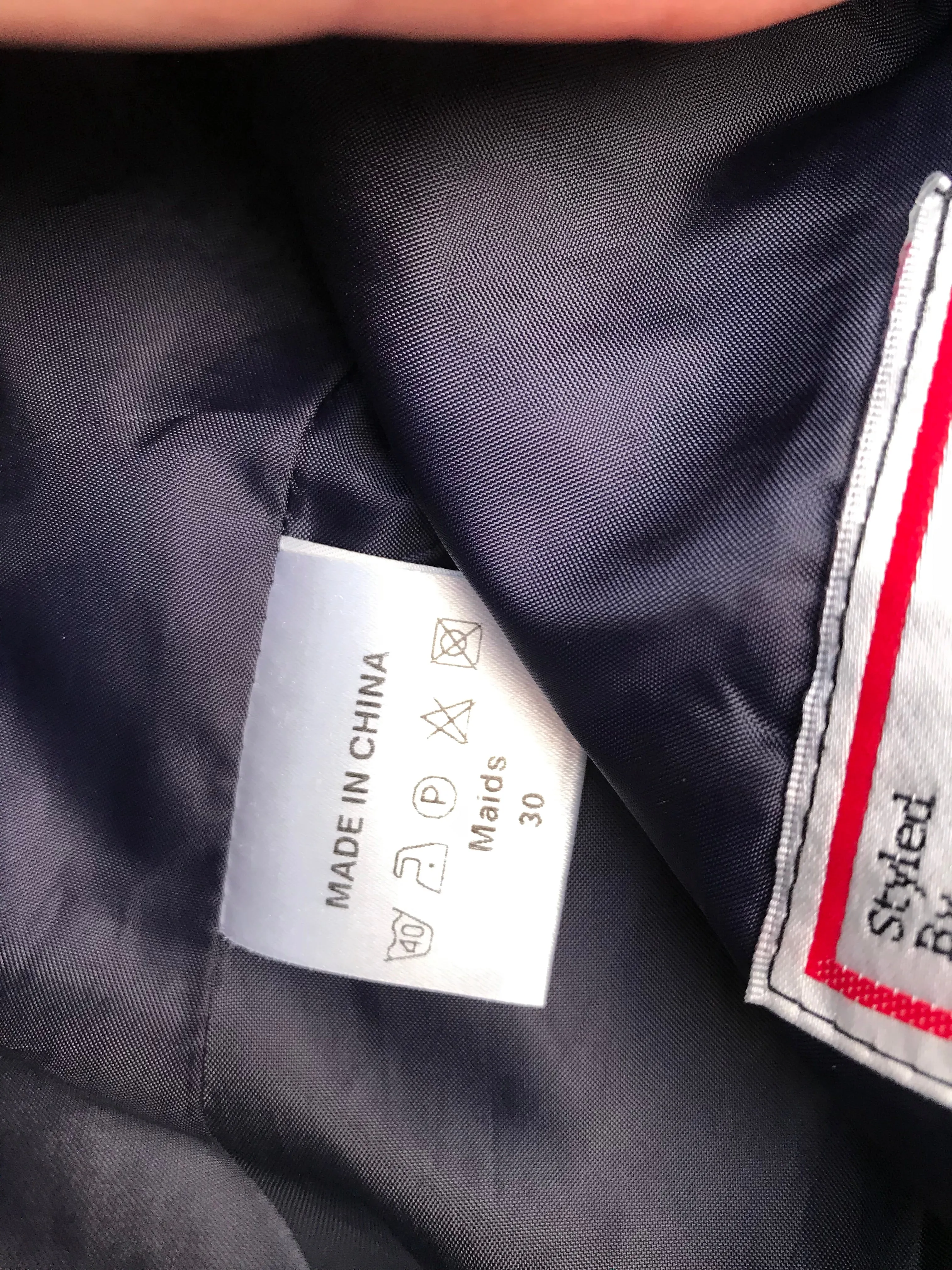 Caldene Black Show Jackets size 30” (6) FREE POSTAGE 🔵