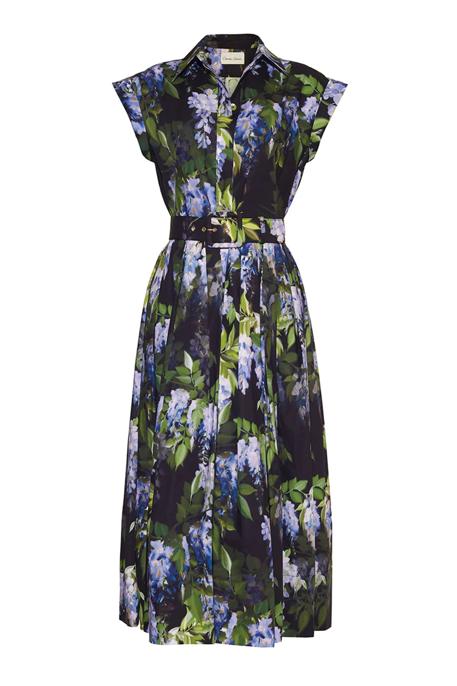 Cara Cara Octavia Dress in Wisteria Black