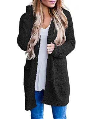 Chunky Knit Open Front Cardigan