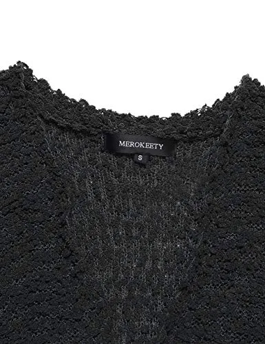 Chunky Knit Open Front Cardigan