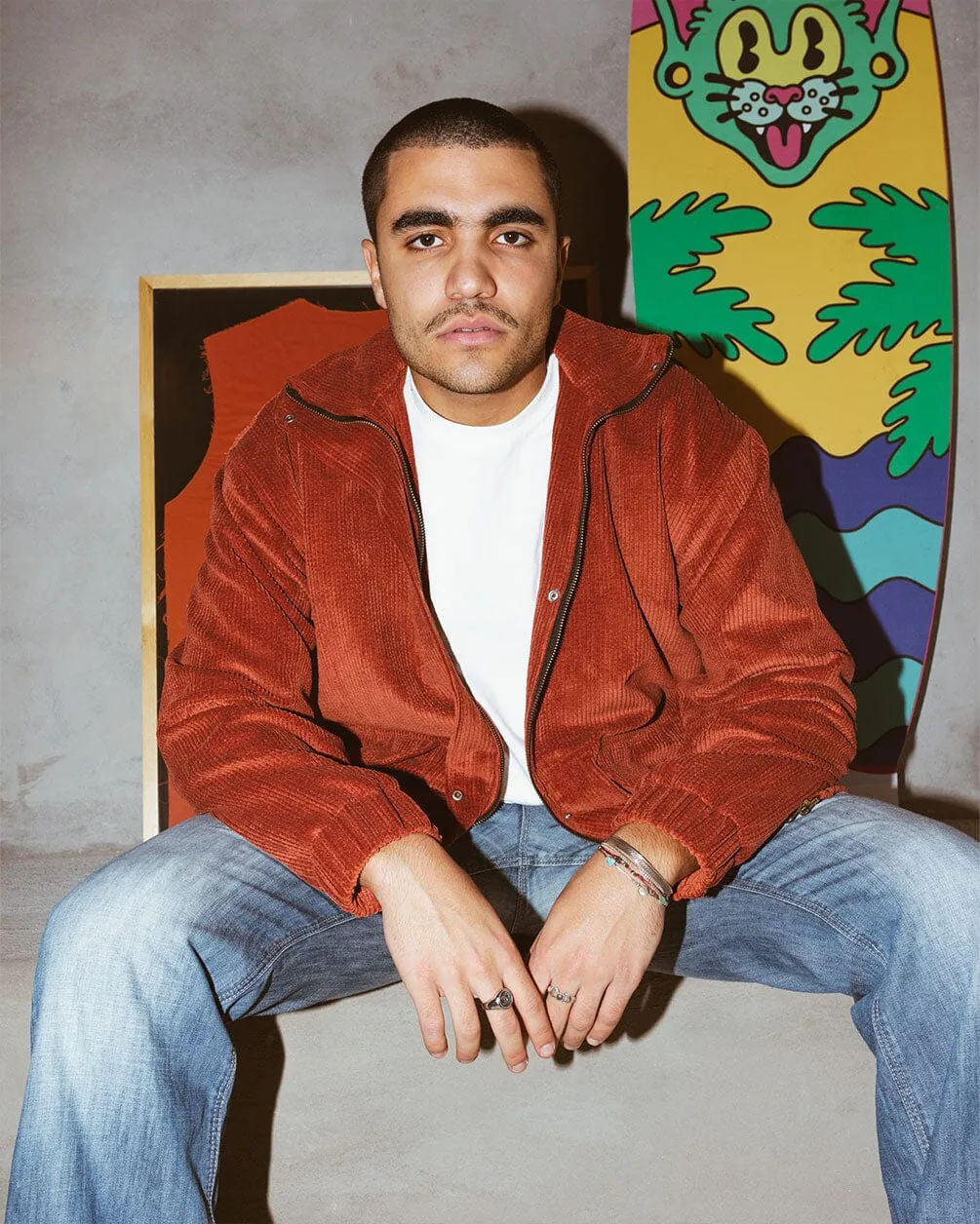 Cinnamon Corduroy Jacket