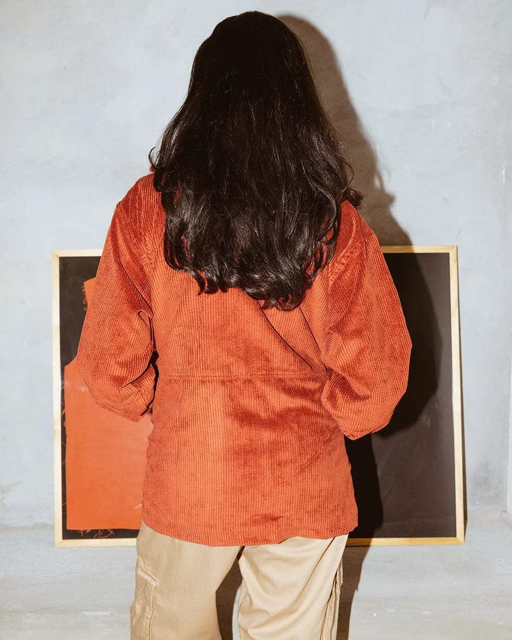 Cinnamon Corduroy Jacket