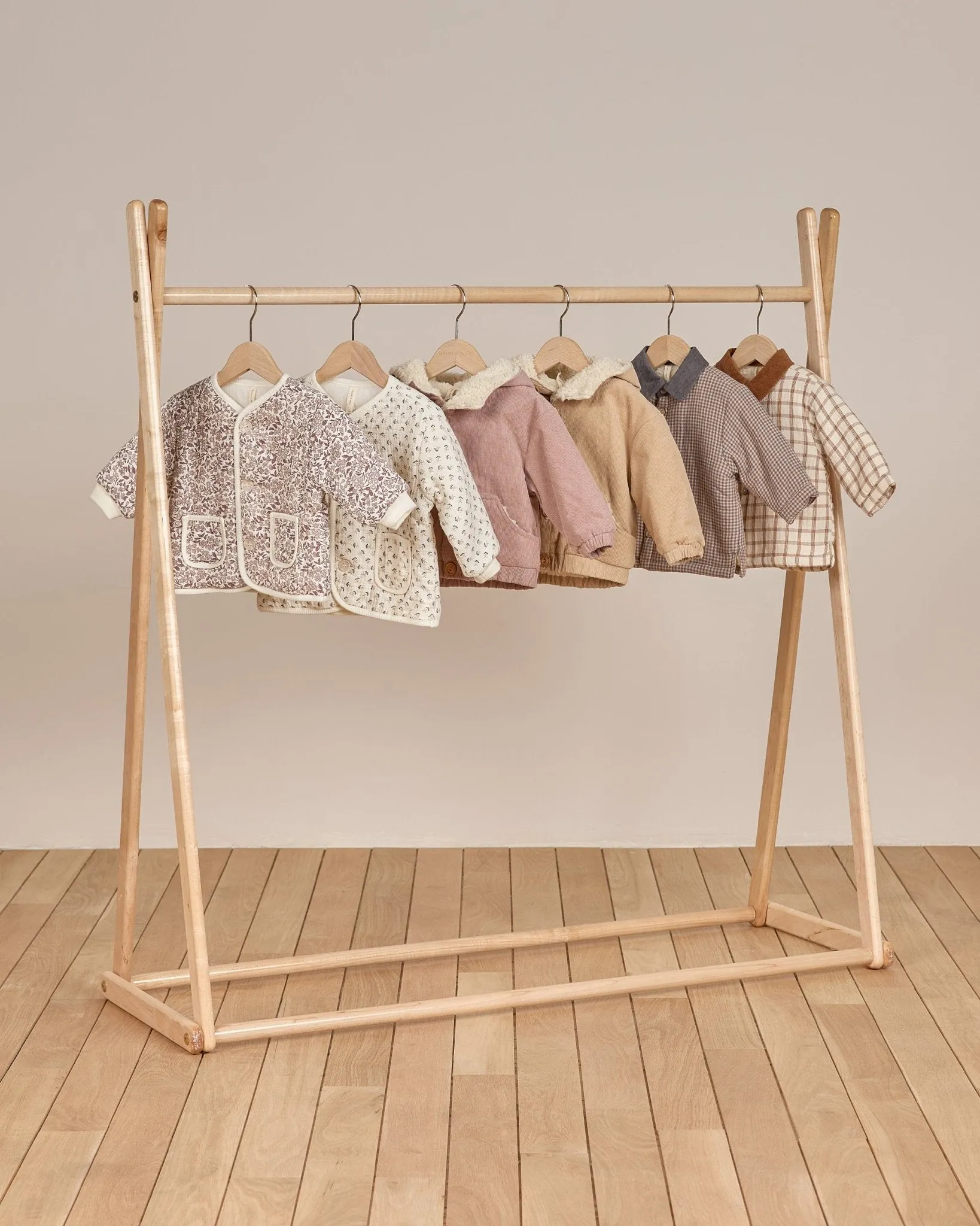 Corduroy Hooded Jacket || Mauve