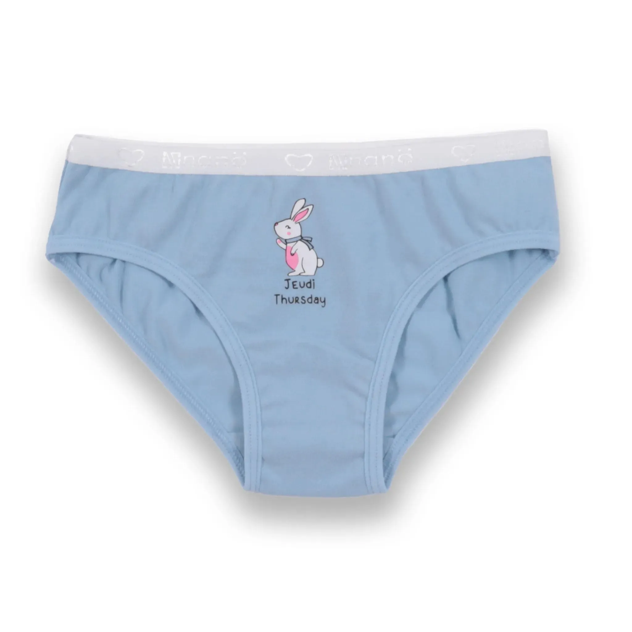 Culottes, paquet de 7 Filles Multicolor  f23sv10