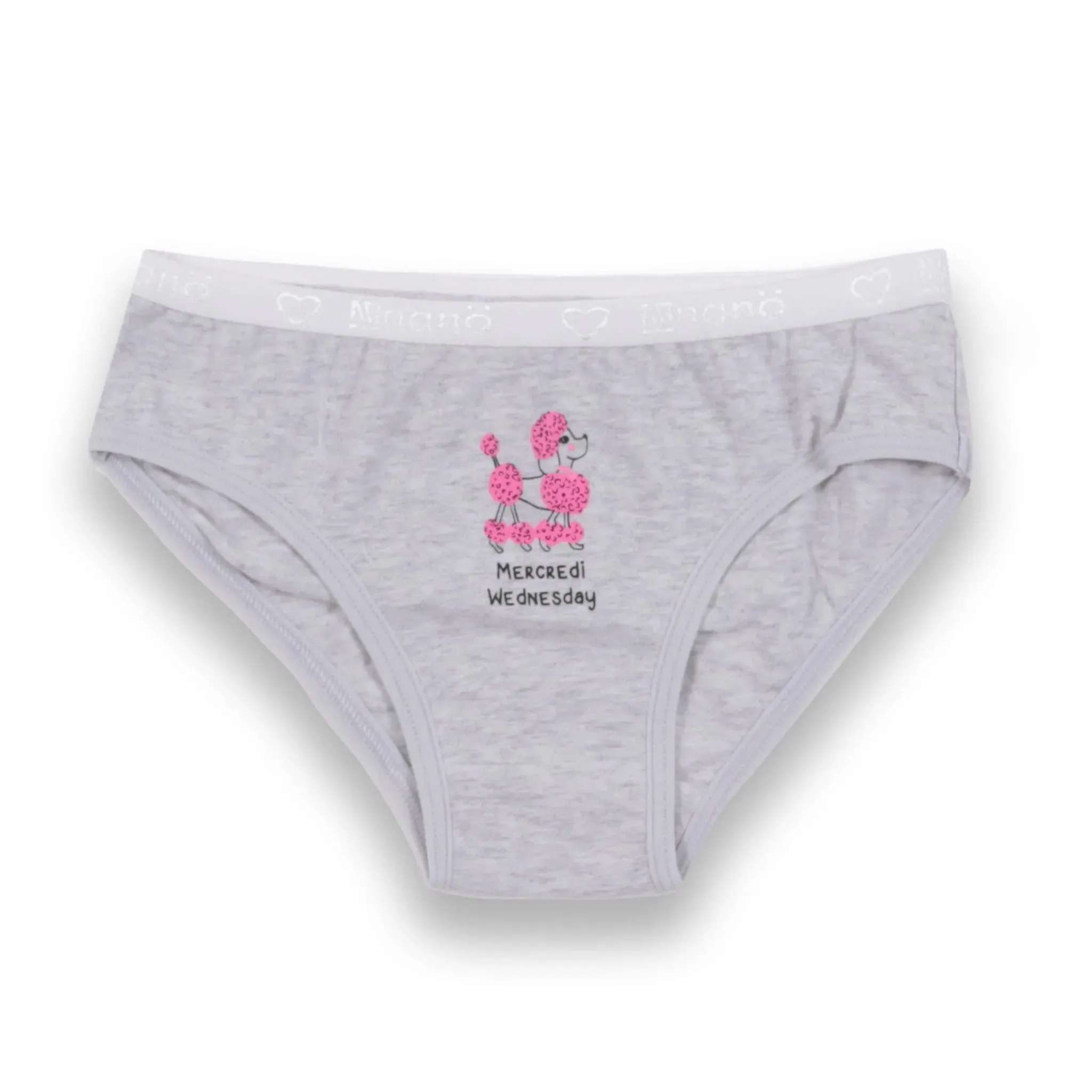 Culottes, paquet de 7 Filles Multicolor  f23sv10