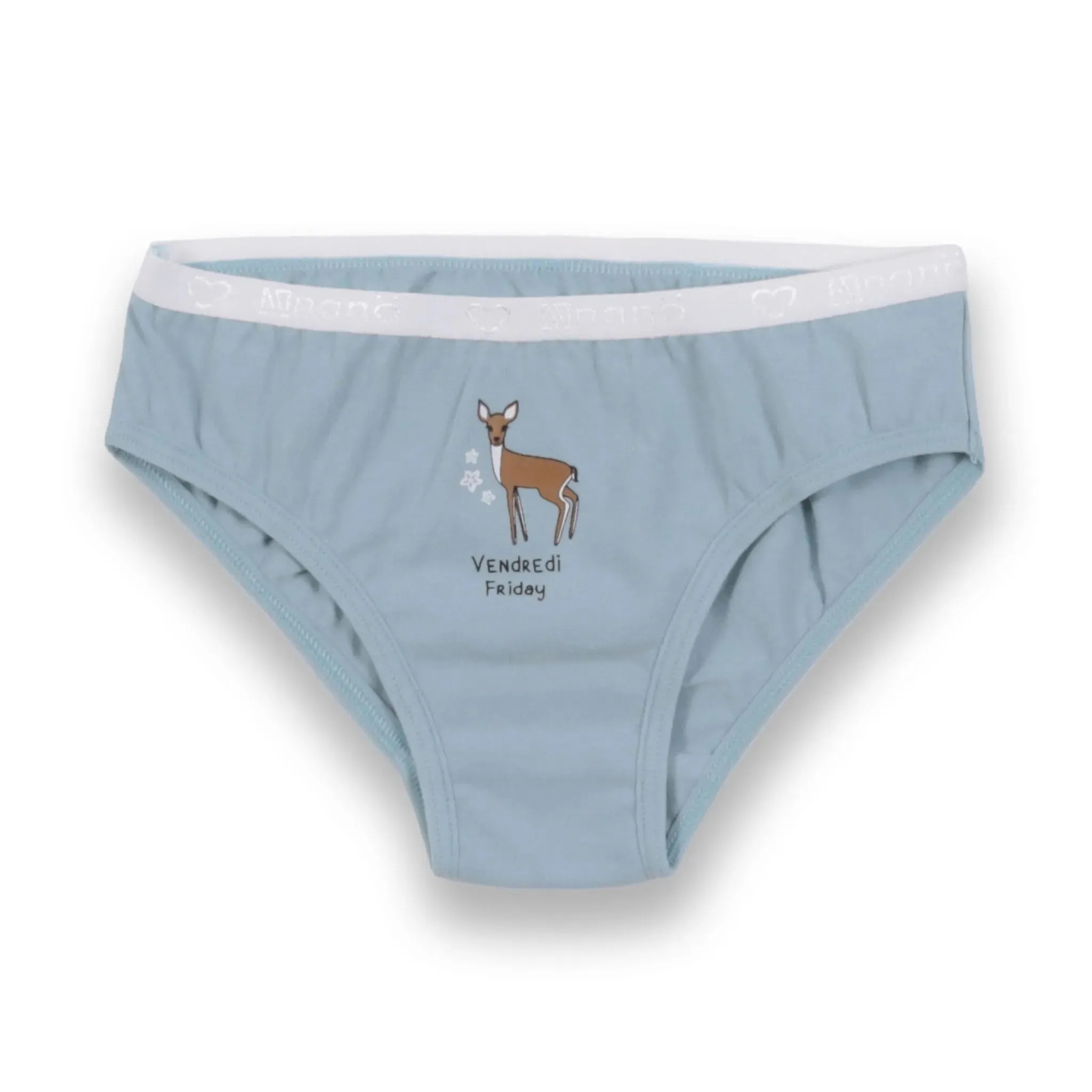 Culottes, paquet de 7 Filles Multicolor  f23sv10