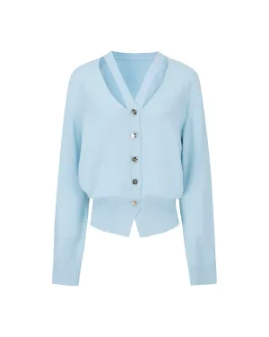 Cut-out Cardigan