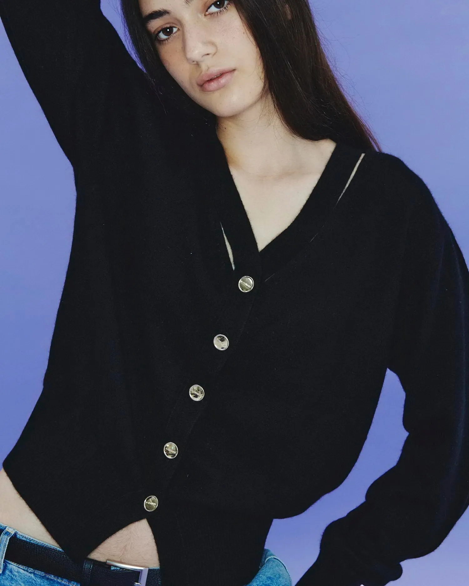Cut-out Cardigan