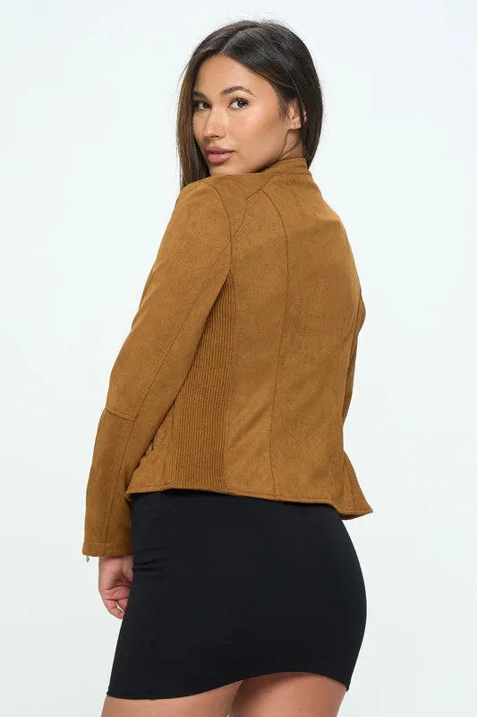 Deora Faux Suede Jacket