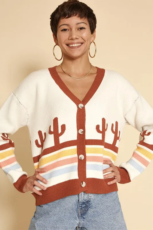 Desert Bloom Cardigan