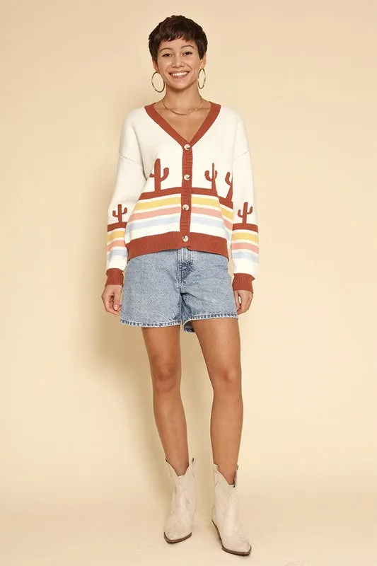 Desert Bloom Cardigan