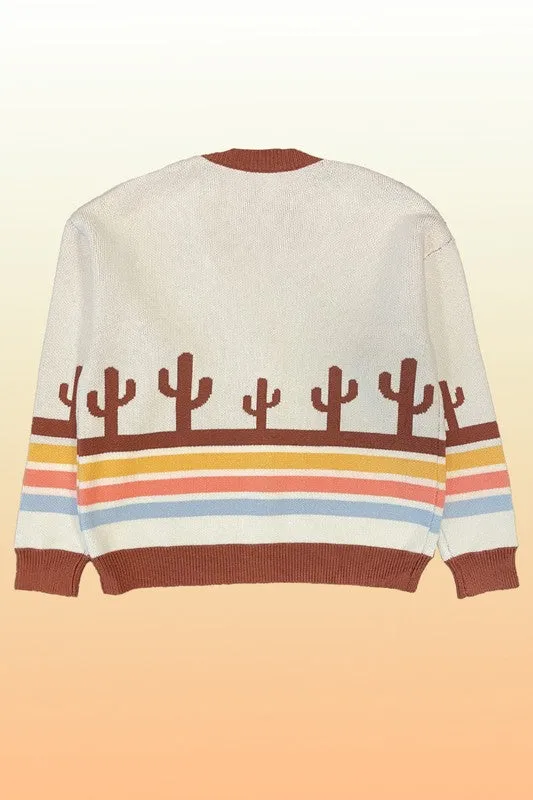 Desert Bloom Cardigan