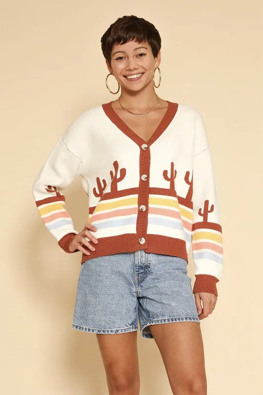 Desert Bloom Cardigan